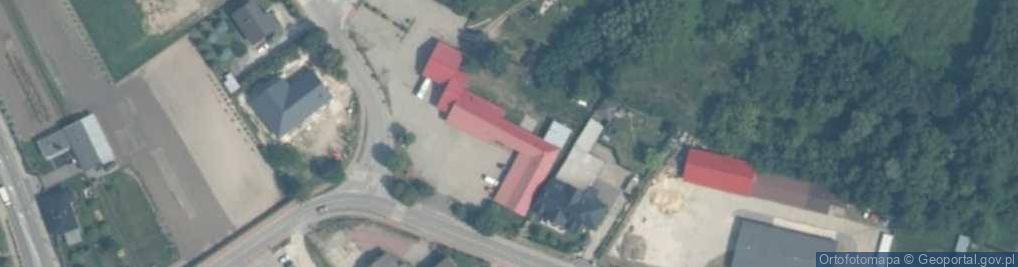 Zdjęcie satelitarne OSP w Grabowie N Pilicą