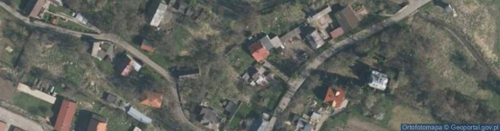Zdjęcie satelitarne OSP w Gródczankach Gmina Pietrowice Wielkie