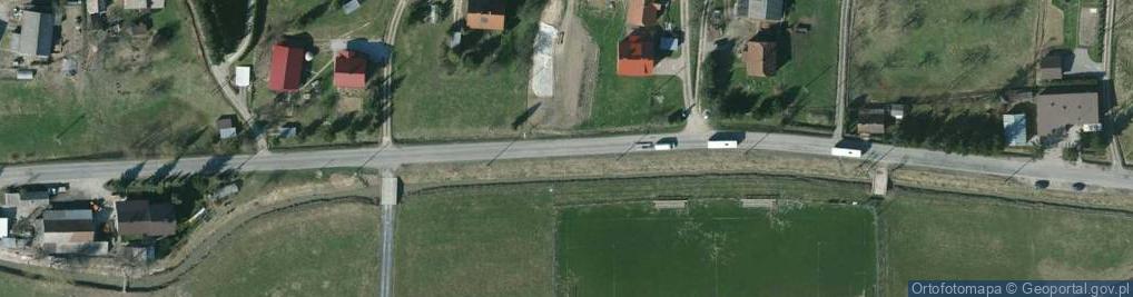 Zdjęcie satelitarne OSP w Grodzisku