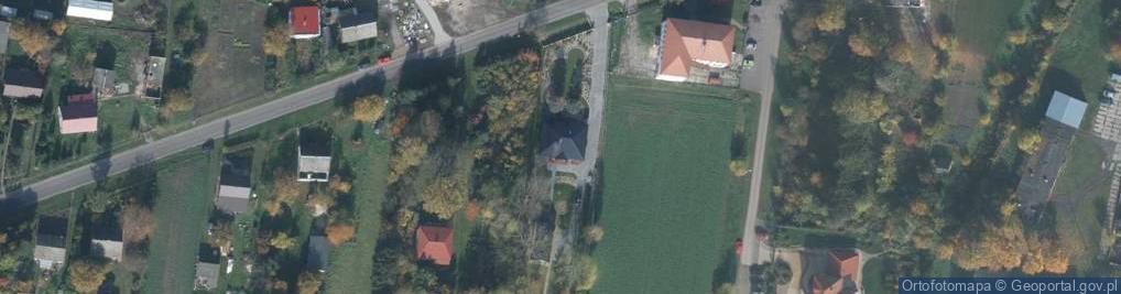 Zdjęcie satelitarne OSP w Horodle