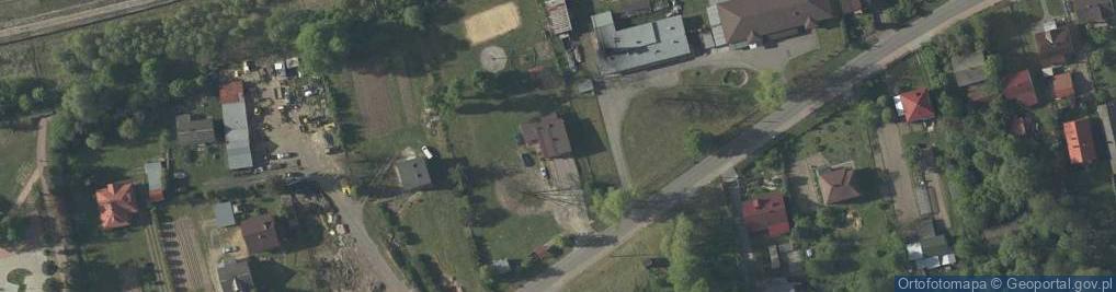 Zdjęcie satelitarne OSP w Horyńcu Zdroju