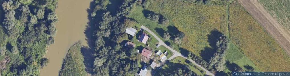 Zdjęcie satelitarne OSP w Hureczku