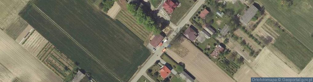 Zdjęcie satelitarne OSP w Ignacowie
