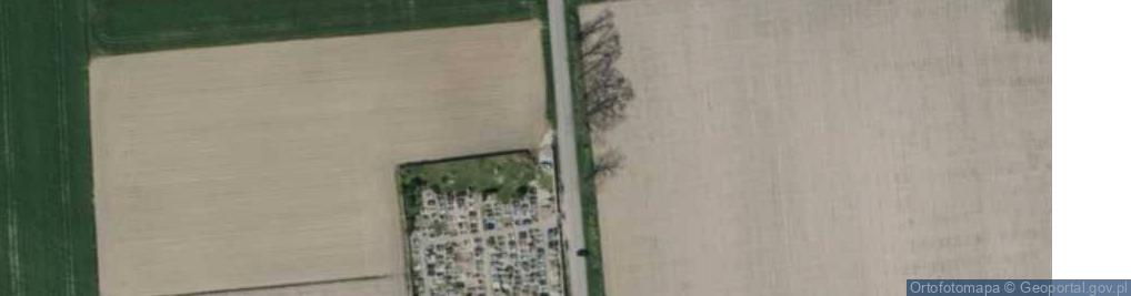 Zdjęcie satelitarne OSP w Imielnie