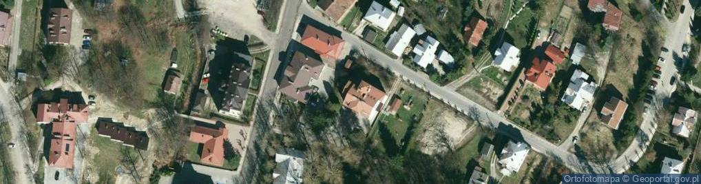 Zdjęcie satelitarne OSP w Iwoniczu Zdroju