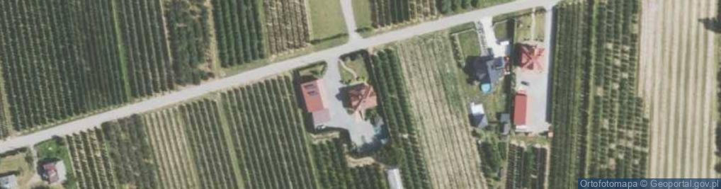Zdjęcie satelitarne OSP w Janowicach