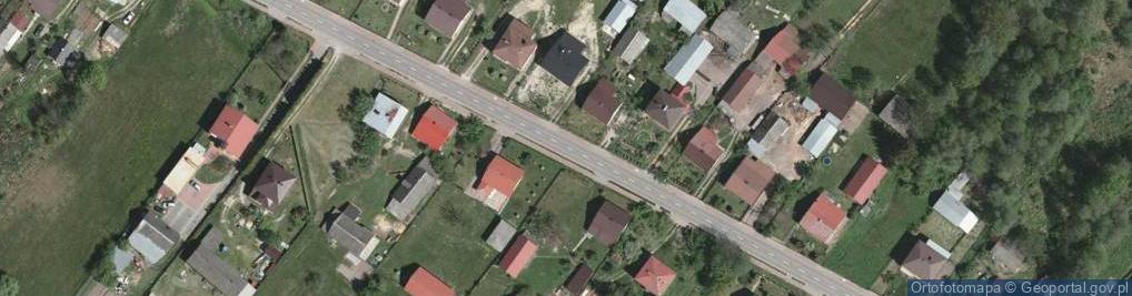 Zdjęcie satelitarne OSP w Jarocinie