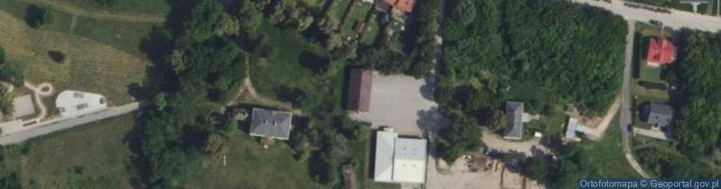 Zdjęcie satelitarne OSP w Jasieńcu