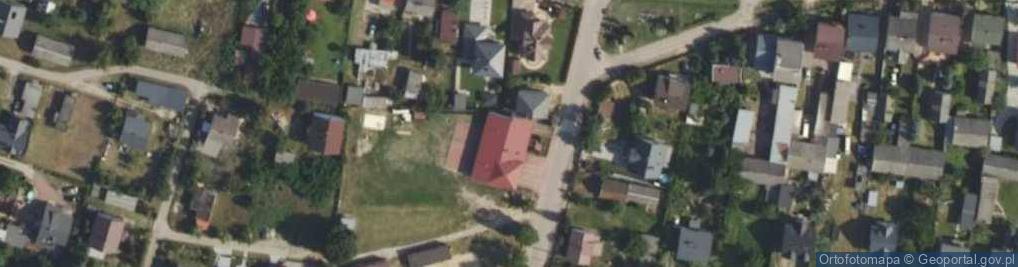 Zdjęcie satelitarne OSP w Jasienicy