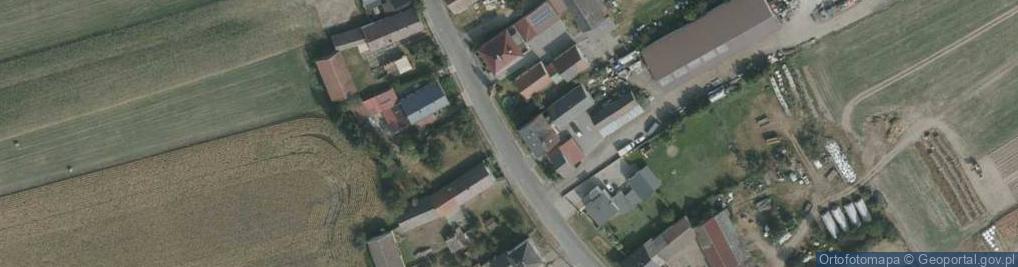 Zdjęcie satelitarne OSP w Jaśkowicach