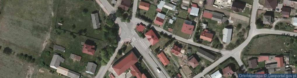 Zdjęcie satelitarne OSP w Jastkowicach