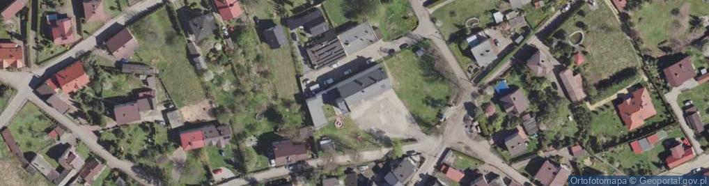Zdjęcie satelitarne OSP w Jaworznie Dąbrowa Narodowa