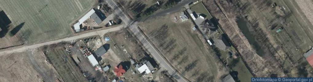 Zdjęcie satelitarne OSP w Jędrzejowie Nowym