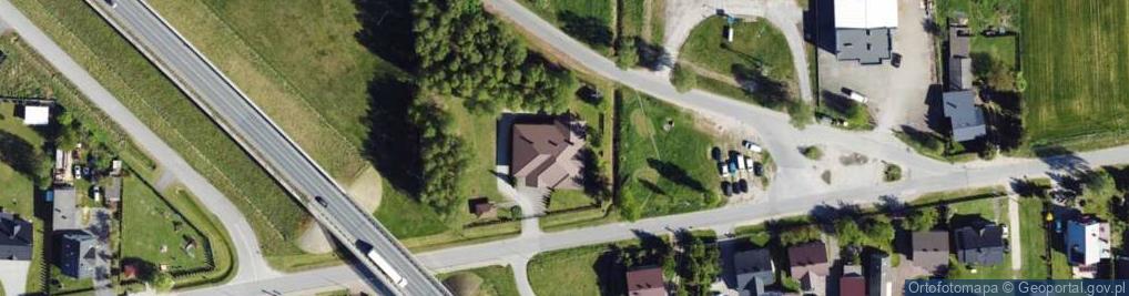 Zdjęcie satelitarne OSP w Jeziorach