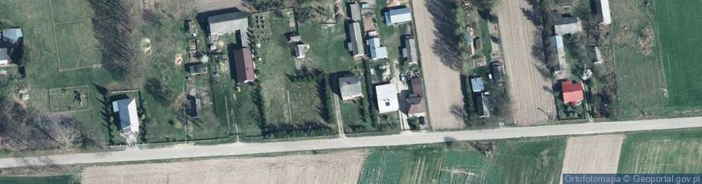 Zdjęcie satelitarne OSP w Jeziorze