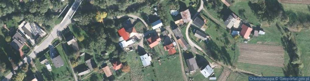 Zdjęcie satelitarne OSP w Juszczynie
