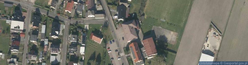 Zdjęcie satelitarne OSP w Kadłubie