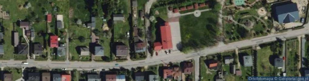 Zdjęcie satelitarne OSP w Kalei