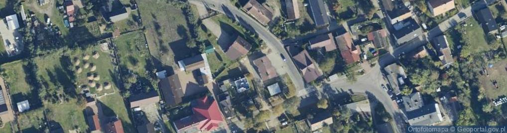 Zdjęcie satelitarne OSP w Karłowicach