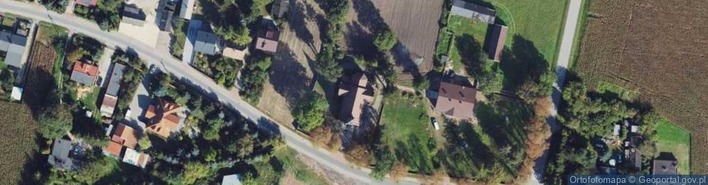 Zdjęcie satelitarne OSP w Kaszewach Kościelnych