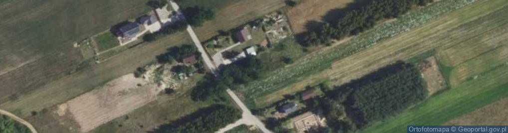 Zdjęcie satelitarne OSP w Kęszycach