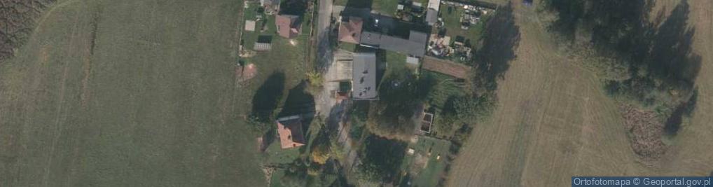 Zdjęcie satelitarne OSP w Kielczy