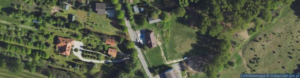 Zdjęcie satelitarne OSP w Kiełkowicach