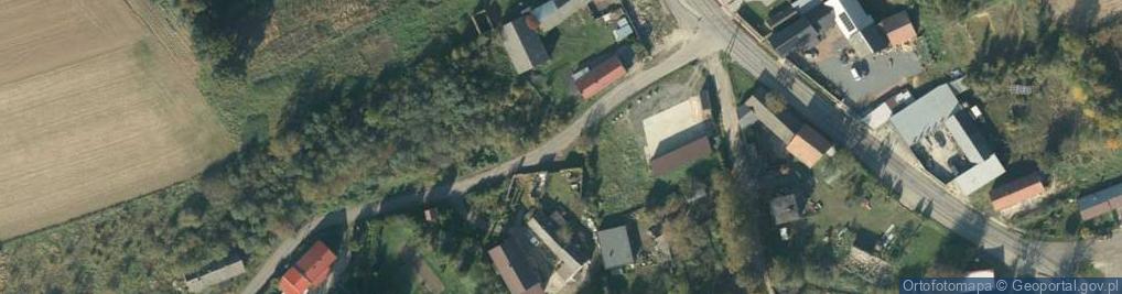 Zdjęcie satelitarne OSP w Kietlicach