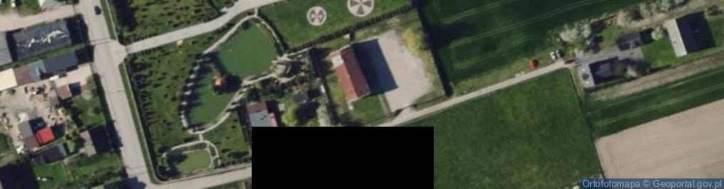 Zdjęcie satelitarne OSP w Kobielach Wielkich