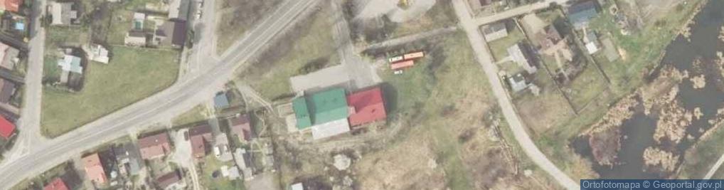 Zdjęcie satelitarne OSP w Kodniu