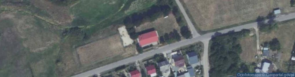 Zdjęcie satelitarne OSP w Kołaczkowie