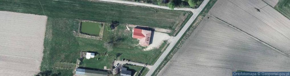 Zdjęcie satelitarne OSP w Kolembrodach