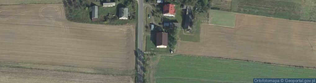 Zdjęcie satelitarne OSP w Kolonii Skierbieszów