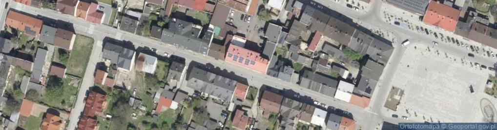 Zdjęcie satelitarne OSP w Końskich