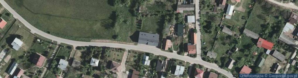 Zdjęcie satelitarne OSP w Kopkach