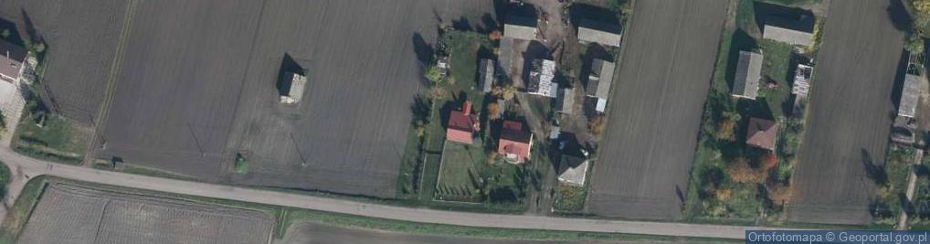 Zdjęcie satelitarne OSP w Korczminie