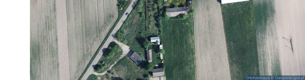 Zdjęcie satelitarne OSP w Kościeniewiczach