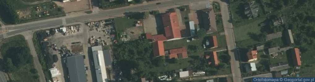 Zdjęcie satelitarne OSP w Kosowie Lackim