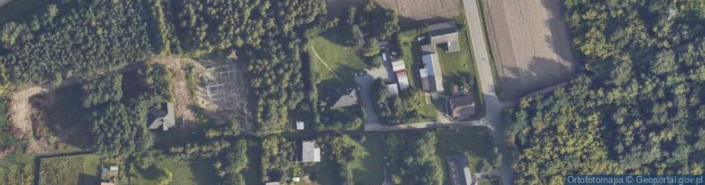 Zdjęcie satelitarne OSP w Kosowie