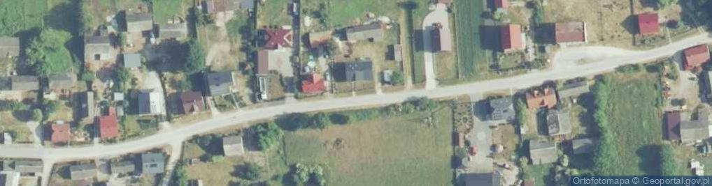 Zdjęcie satelitarne OSP w Kotlicach