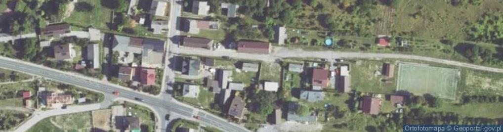 Zdjęcie satelitarne OSP w Kotowicach