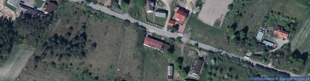 Zdjęcie satelitarne OSP w Kowali