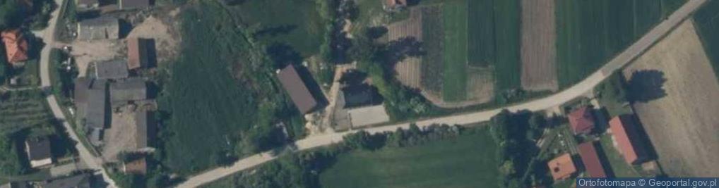 Zdjęcie satelitarne OSP w Krępicach