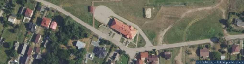 Zdjęcie satelitarne OSP w Krubinie