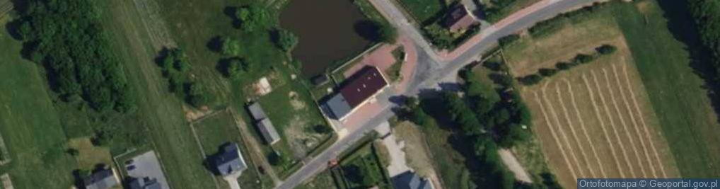 Zdjęcie satelitarne OSP w Kruszewcu