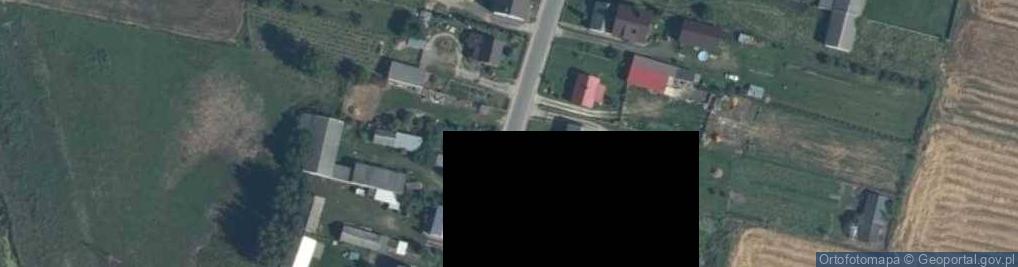 Zdjęcie satelitarne OSP w Krześlinie