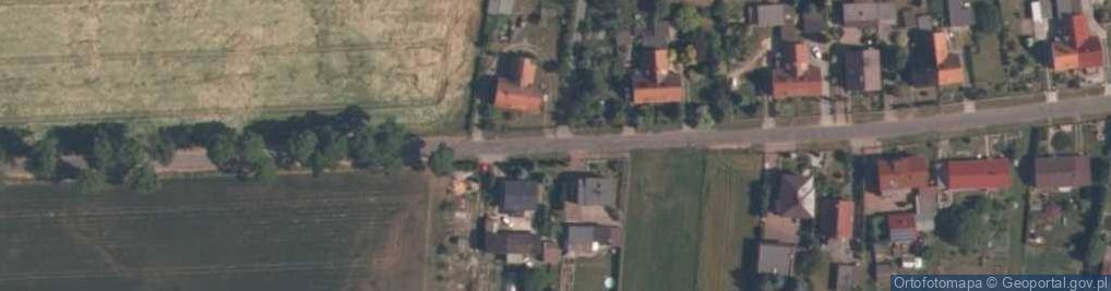 Zdjęcie satelitarne OSP w Kujakowicach Górnych
