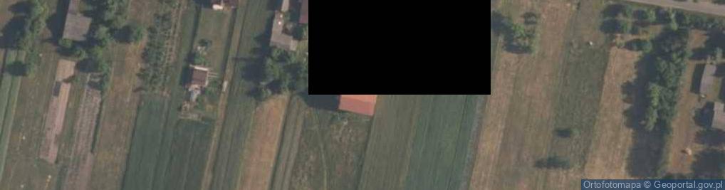 Zdjęcie satelitarne OSP w Kunicach