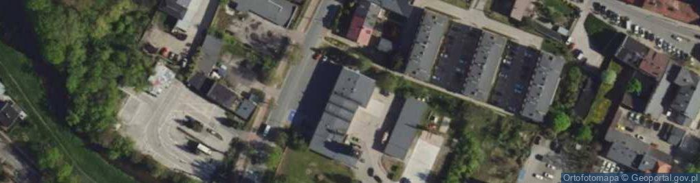Zdjęcie satelitarne OSP w Kutnie