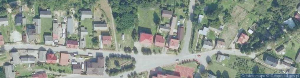 Zdjęcie satelitarne OSP w Lasocinie